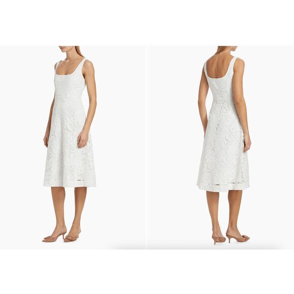Kobi Halperin Jacqueline Sleeveless Lace Midi-Dress Size US4 $698 - Picture 2 of 10
